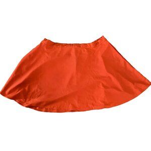 Retrolicious Women's 4XL Orange A-line Skirt